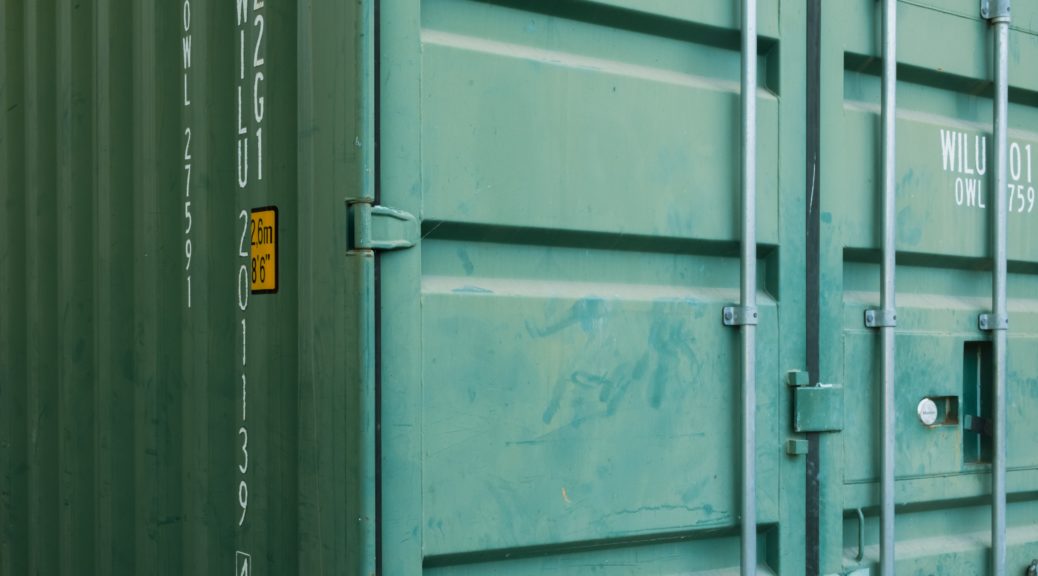 City Of Enderby Shipping Containers